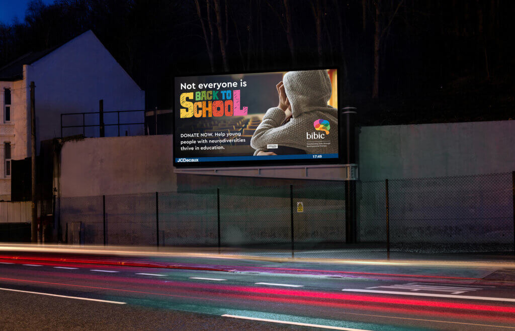 Not everyone is back to school campaign