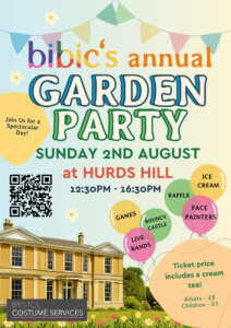 Garden Party Poster - bibic's annual garden party